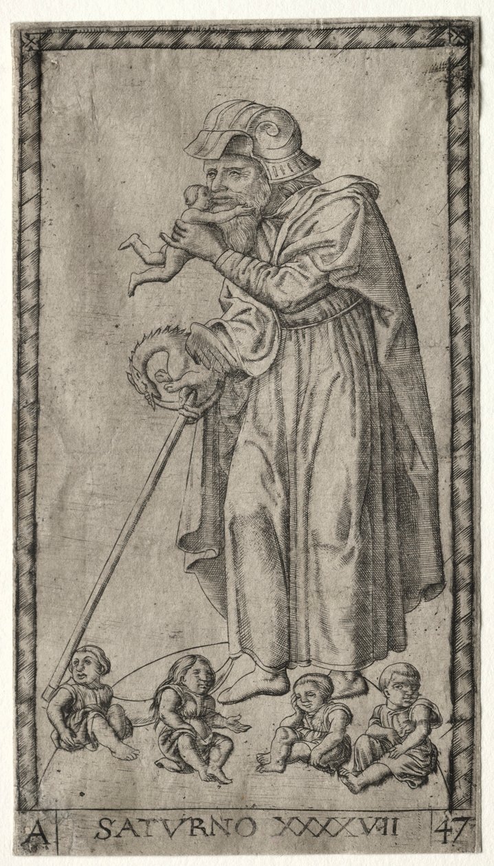 Satürn, 1547. by Johannes Ladenspelder