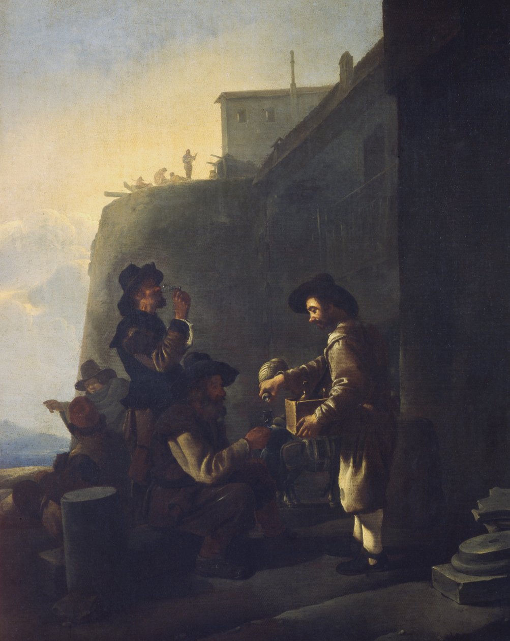 Bilinmeyen resim by Johannes Lingelbach