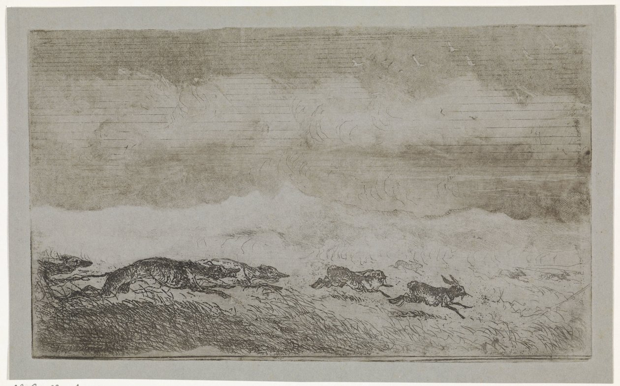 Hazenjacht by Johannes Tavenraat