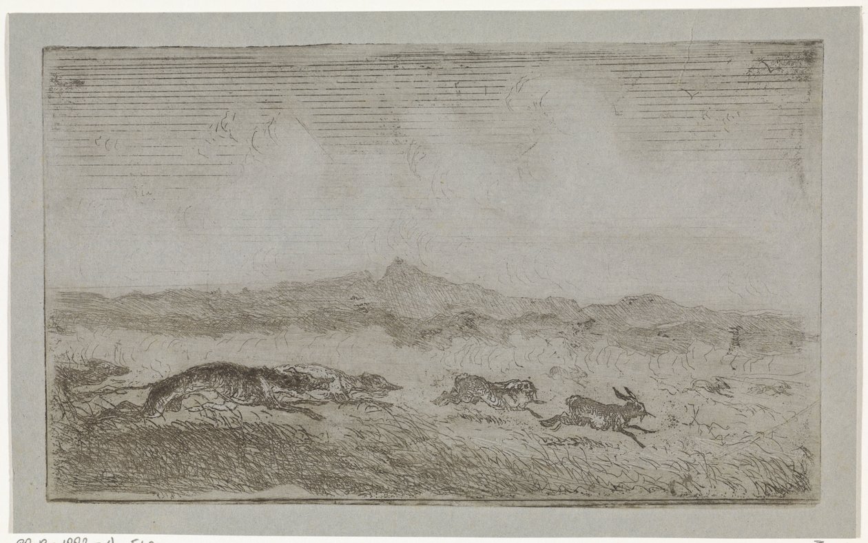 Hazenjacht by Johannes Tavenraat