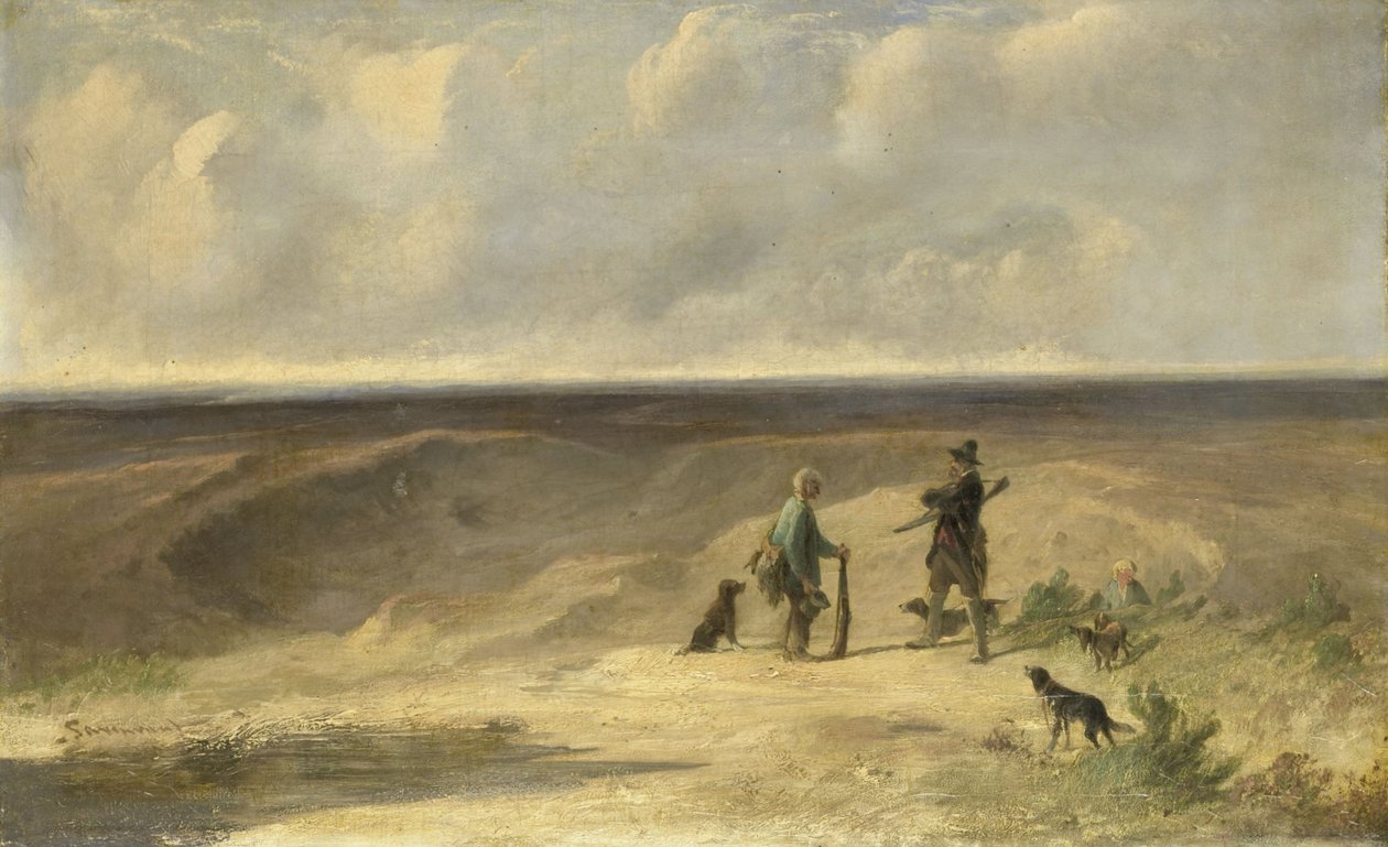 Tavenraat Kaçak Avcıyı Yakaladı by Johannes Tavenraat