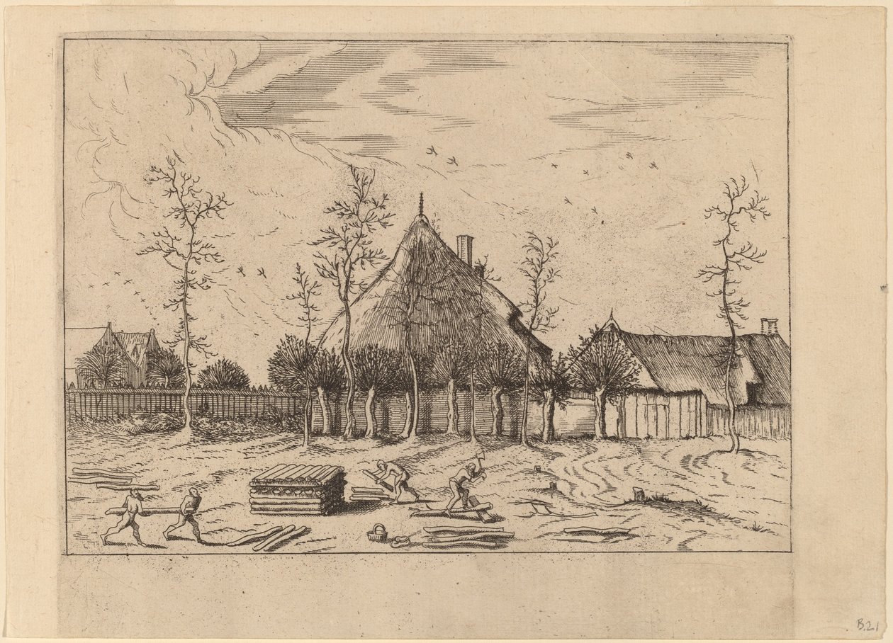 Çiftlik by Johannes and Lucas van Doetechum after Master of the Small Landscapes
