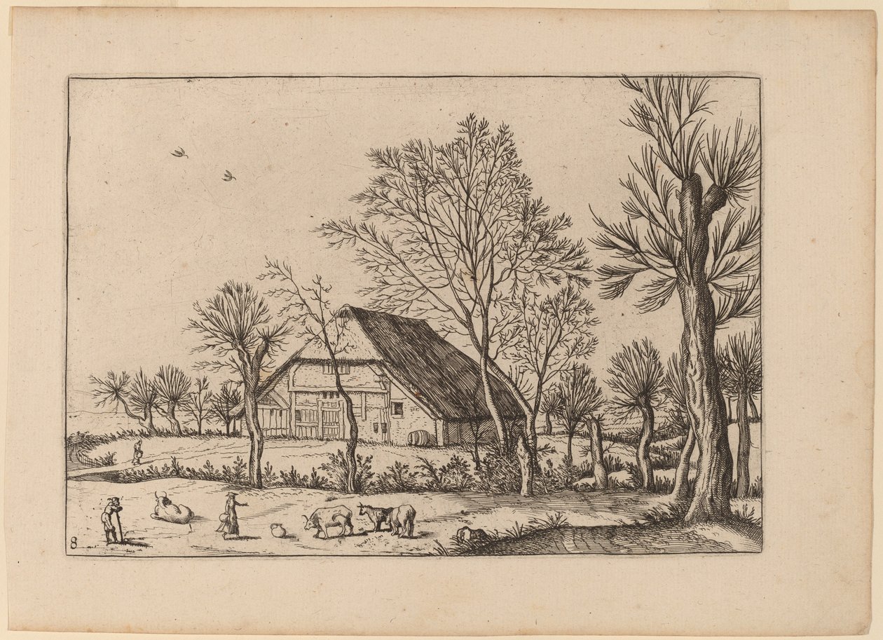 Çiftlik by Johannes and Lucas van Doetechum after Master of the Small Landscapes