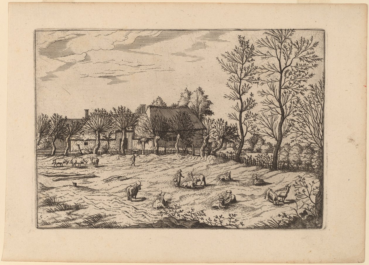 Çiftlik by Johannes and Lucas van Doetechum after Master of the Small Landscapes