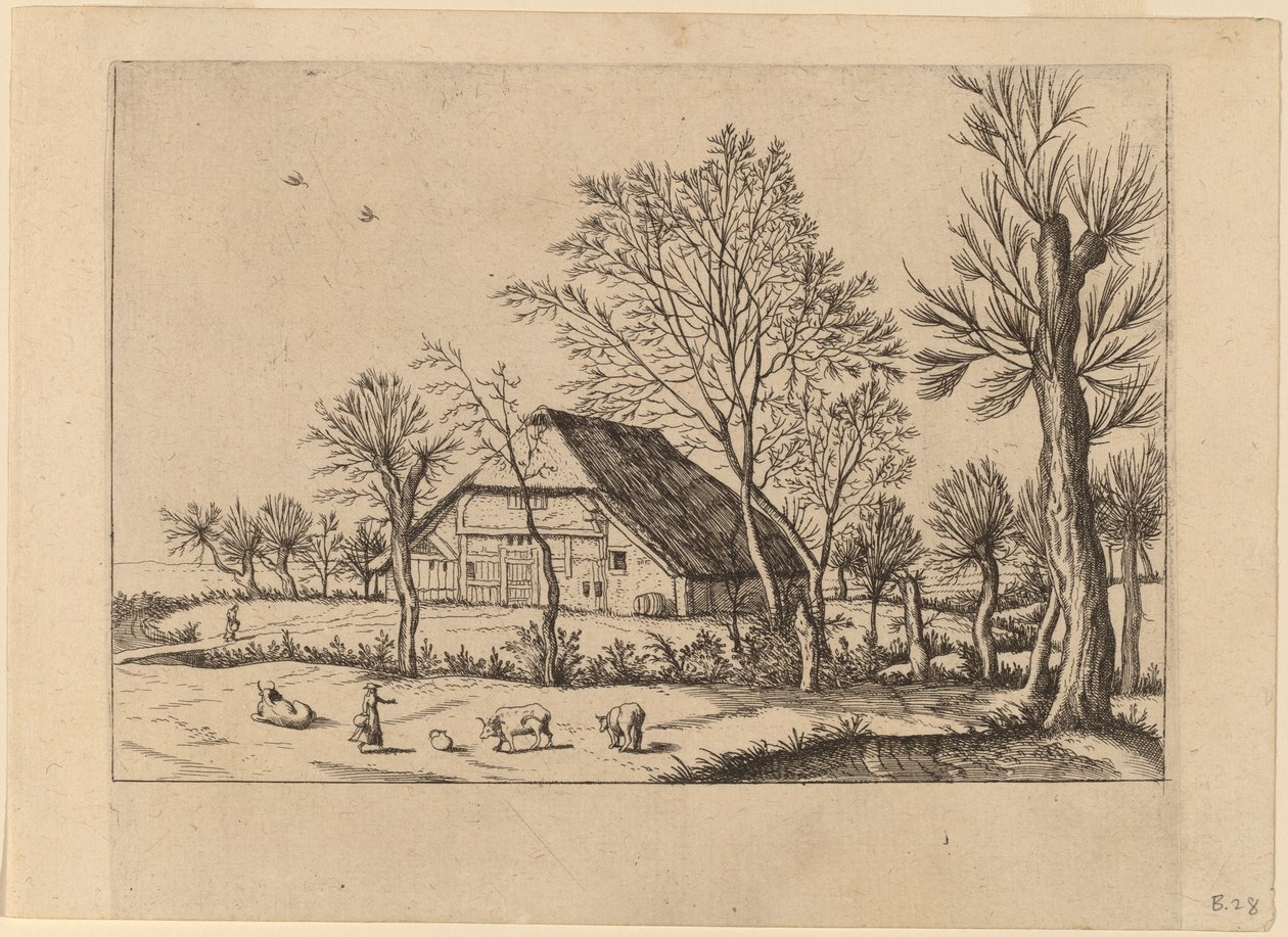 Çiftlik by Johannes and Lucas van Doetechum after Master of the Small Landscapes