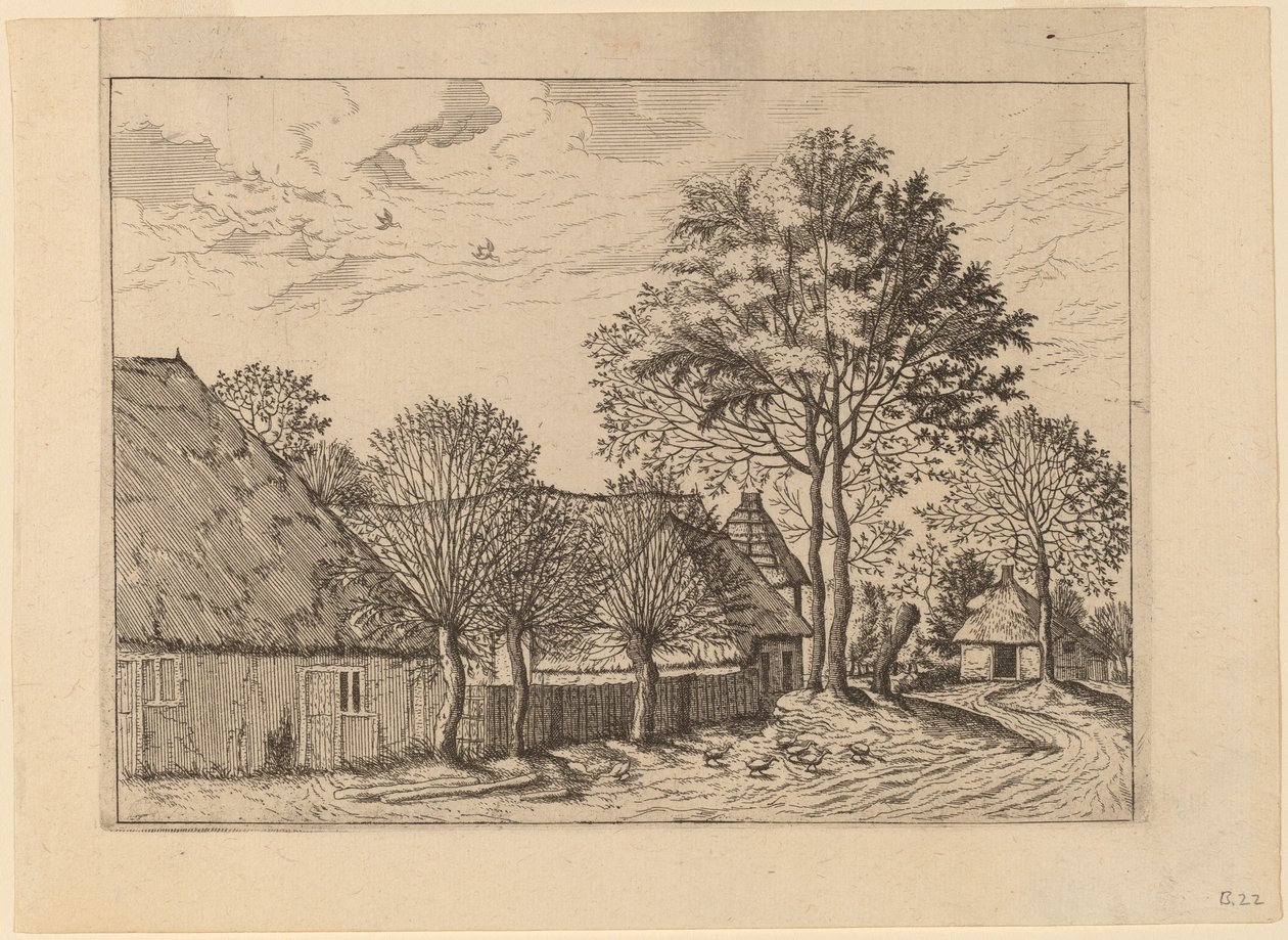 çiftlikler by Johannes and Lucas van Doetechum after Master of the Small Landscapes