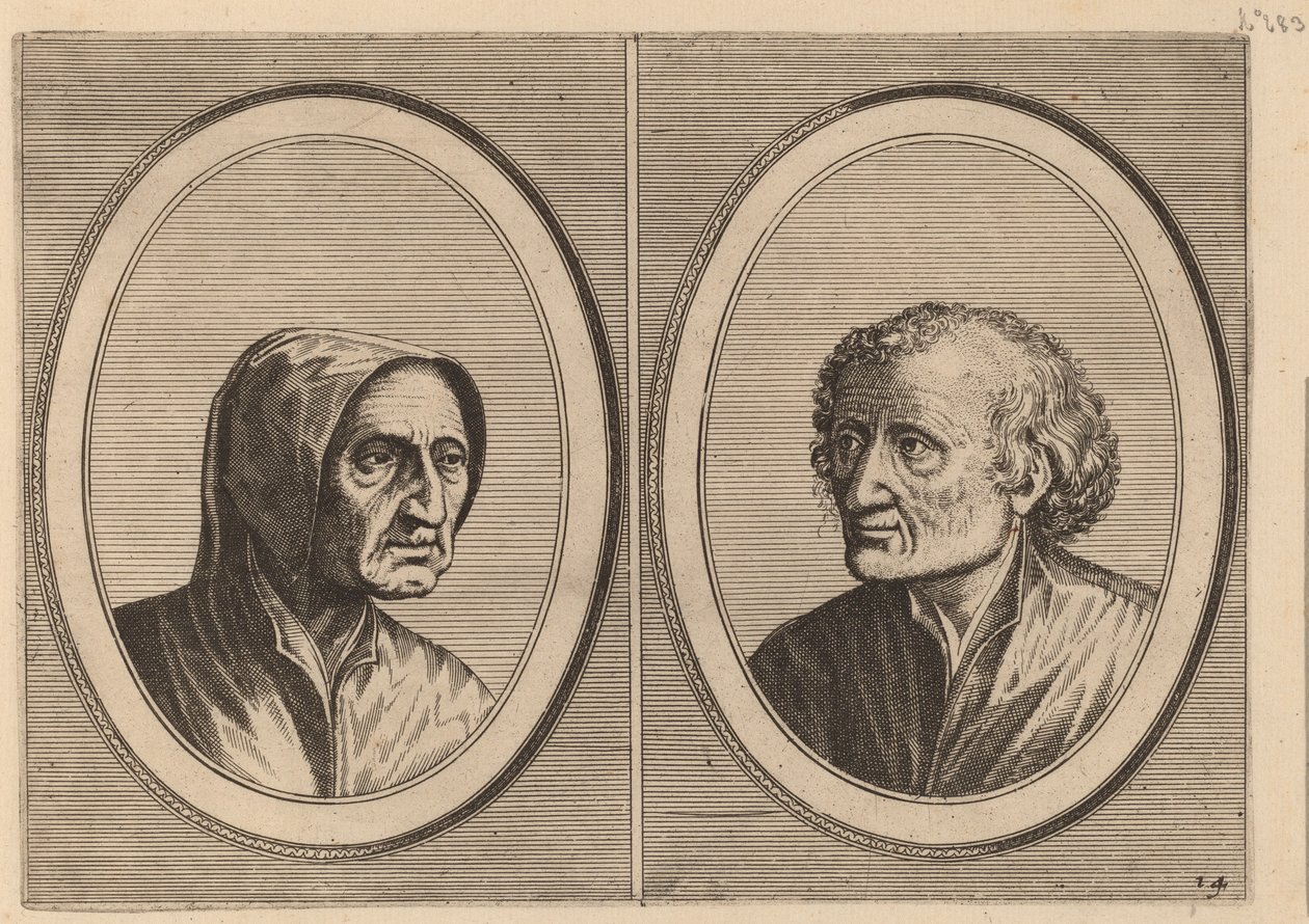 "Erlijcke Lyn" ve "Snoepighe Steeve" by Johannes and Lucas van Doetechum after Pieter Bruegel the Elder