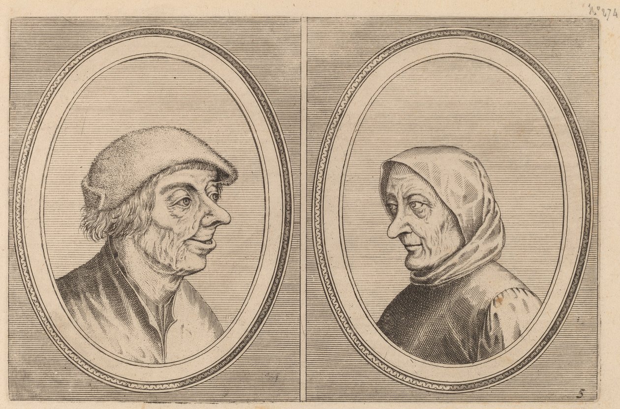 "Mondighe Melis" ve "Smeerighe Els" by Johannes and Lucas van Doetechum after Pieter Bruegel the Elder