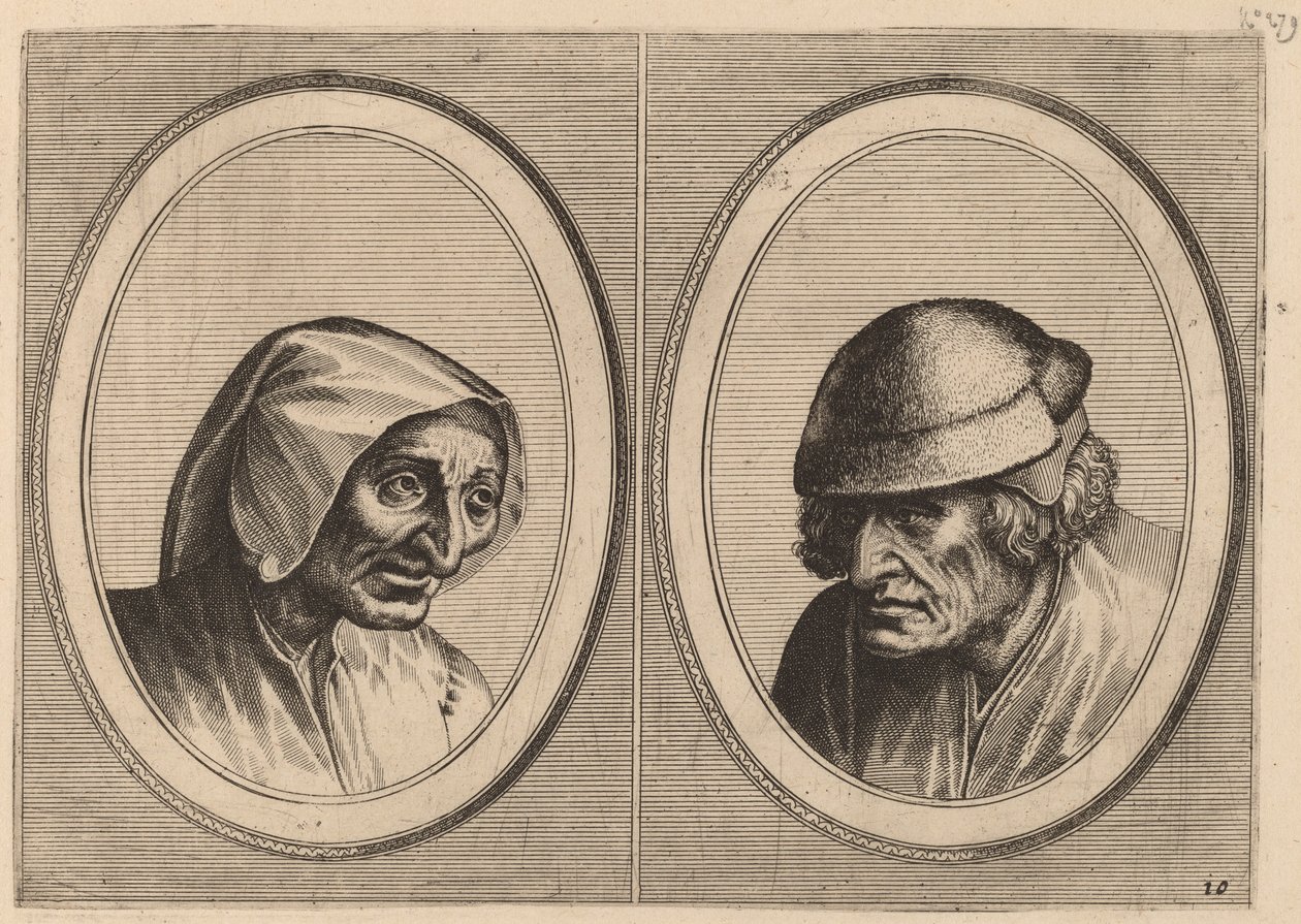 "Solmuş Nel" ve "Jan Afterlam" by Johannes and Lucas van Doetechum after Pieter Bruegel the Elder