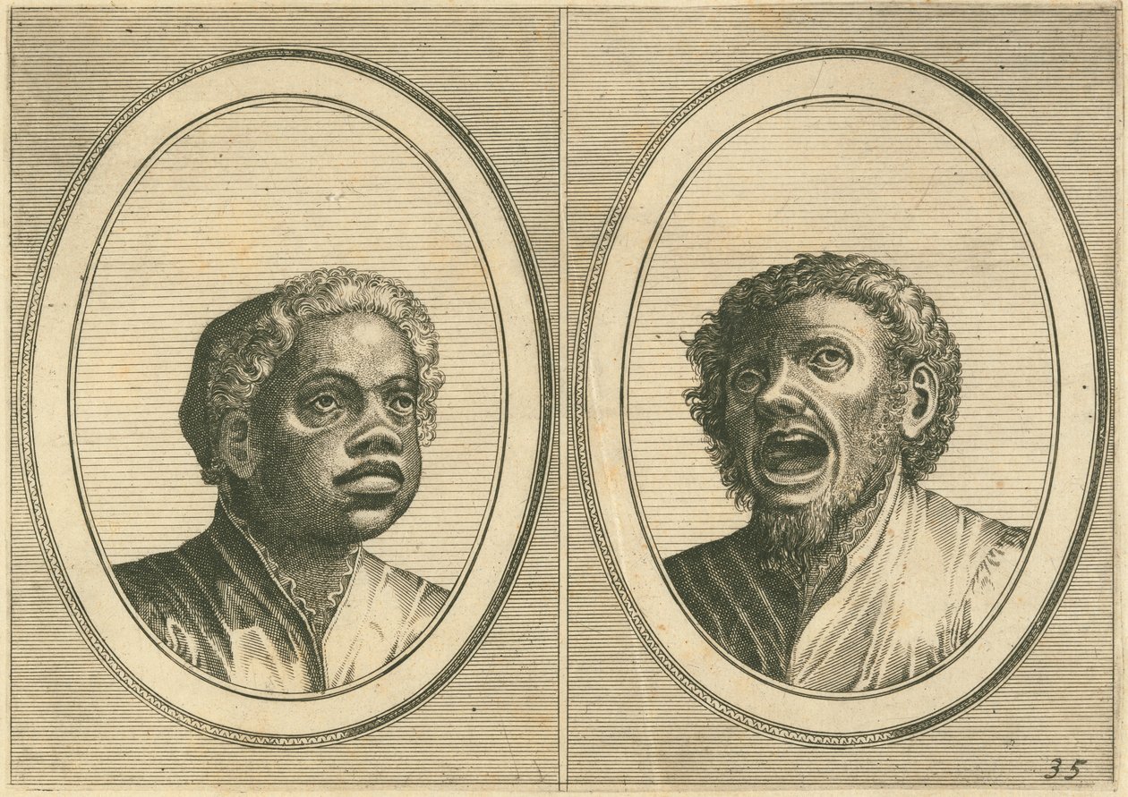 "t Moye Molletje" ve "Melis Bocke-baert" by Johannes and Lucas van Doetechum after Pieter Bruegel the Elder