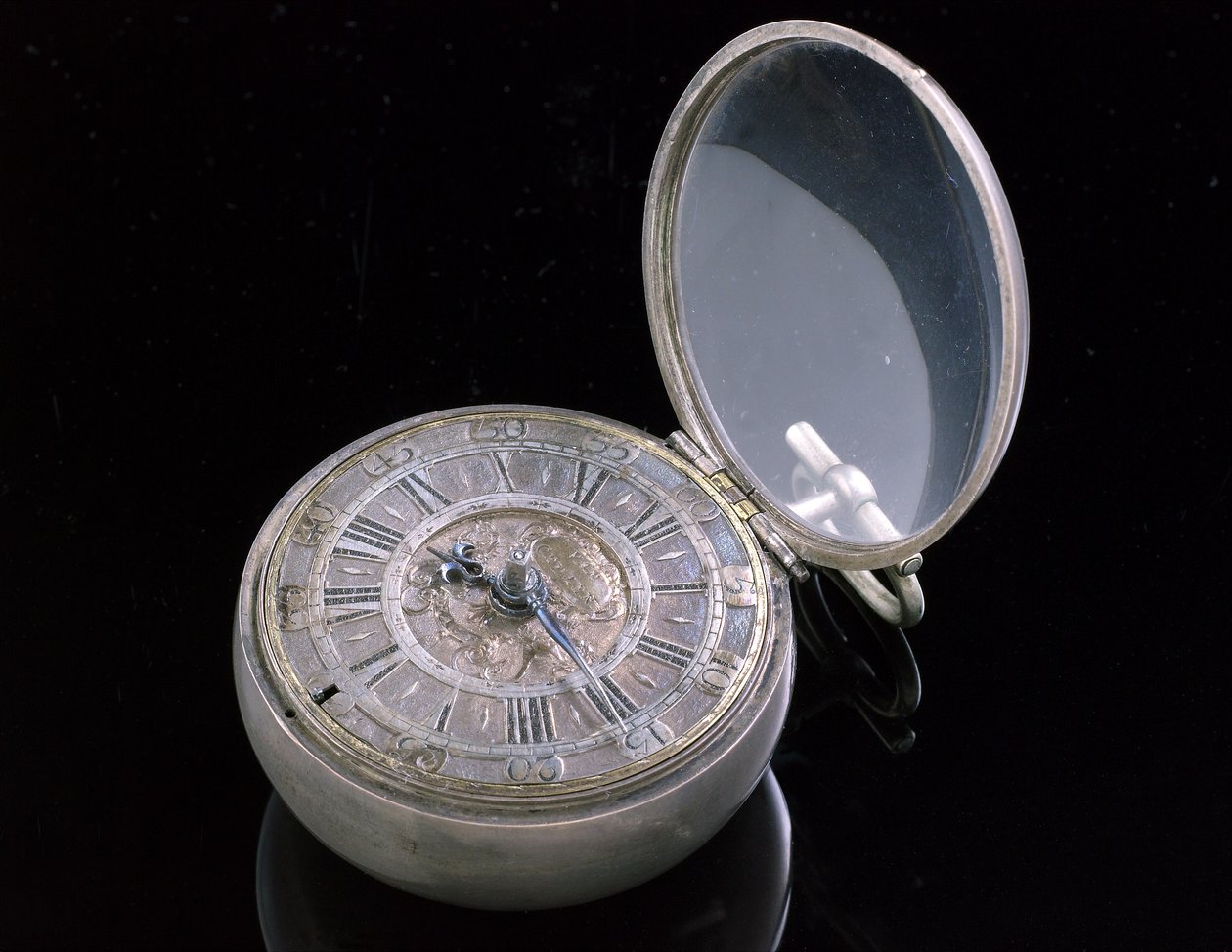 Verge izle. Lahey, c.1695 (metal) (ayrıca bkz. 259581 & 259583) by Johannes van Ceulen