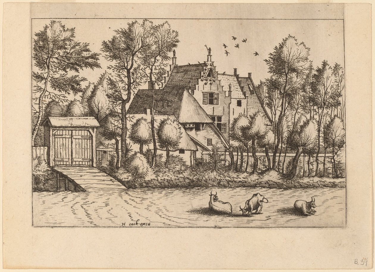 Hendekli Kır Evi by Johannes van Doetechum, the Elder and Lucas