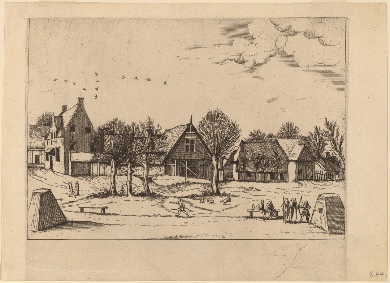 Köy Köyü by Johannes van Doetechum, the Elder and Lucas