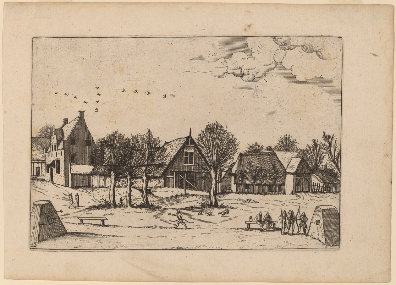 Köy Köyü by Johannes van Doetechum, the Elder and Lucas