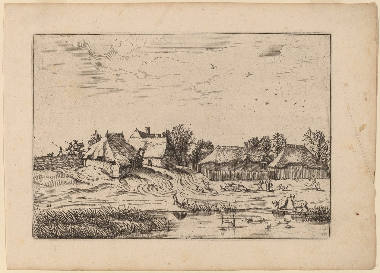 çiftlikler by Johannes van Doetechum, the Elder and Lucas