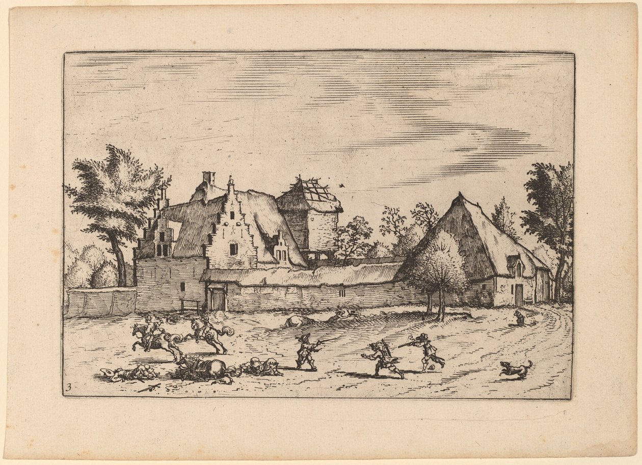 Mahkemede Çiftlikler by Johannes van Doetechum, the Elder and Lucas