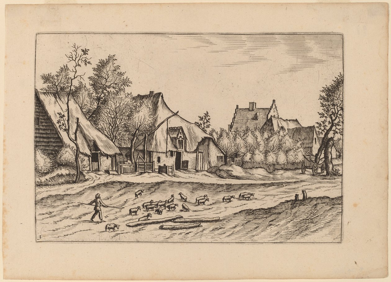 Köydeki Çiftlikler by Johannes van Doetechum, the Elder and Lucas