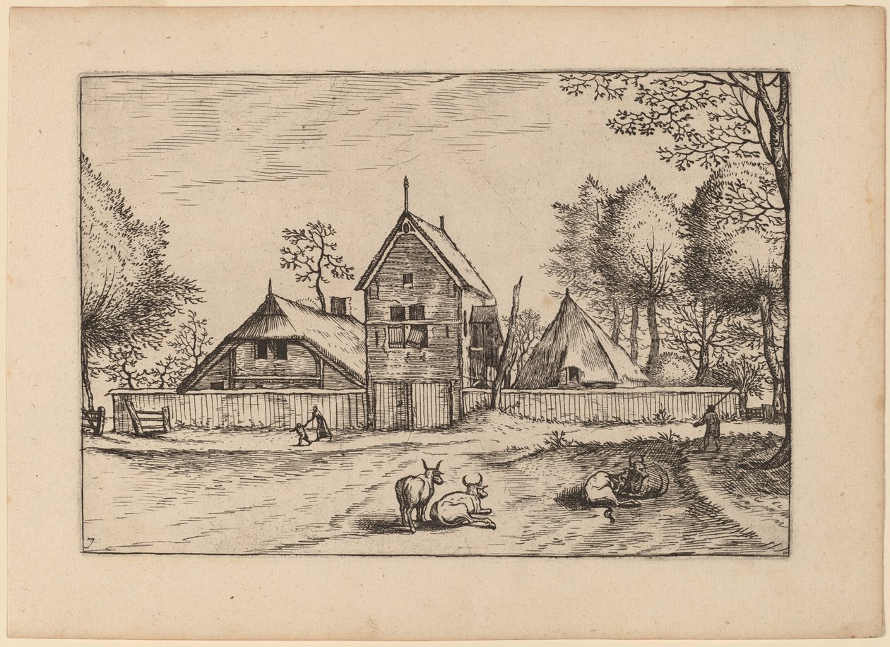 Çiftlik by Johannes van Doetechum, the Elder and Lucas