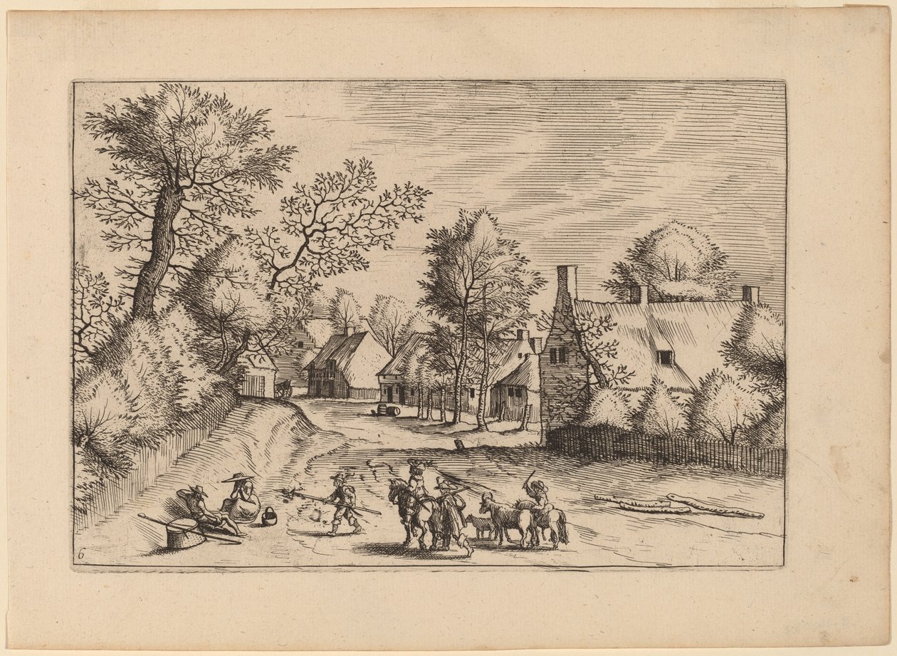 Köy Yolu by Johannes van Doetechum, the Elder and Lucas