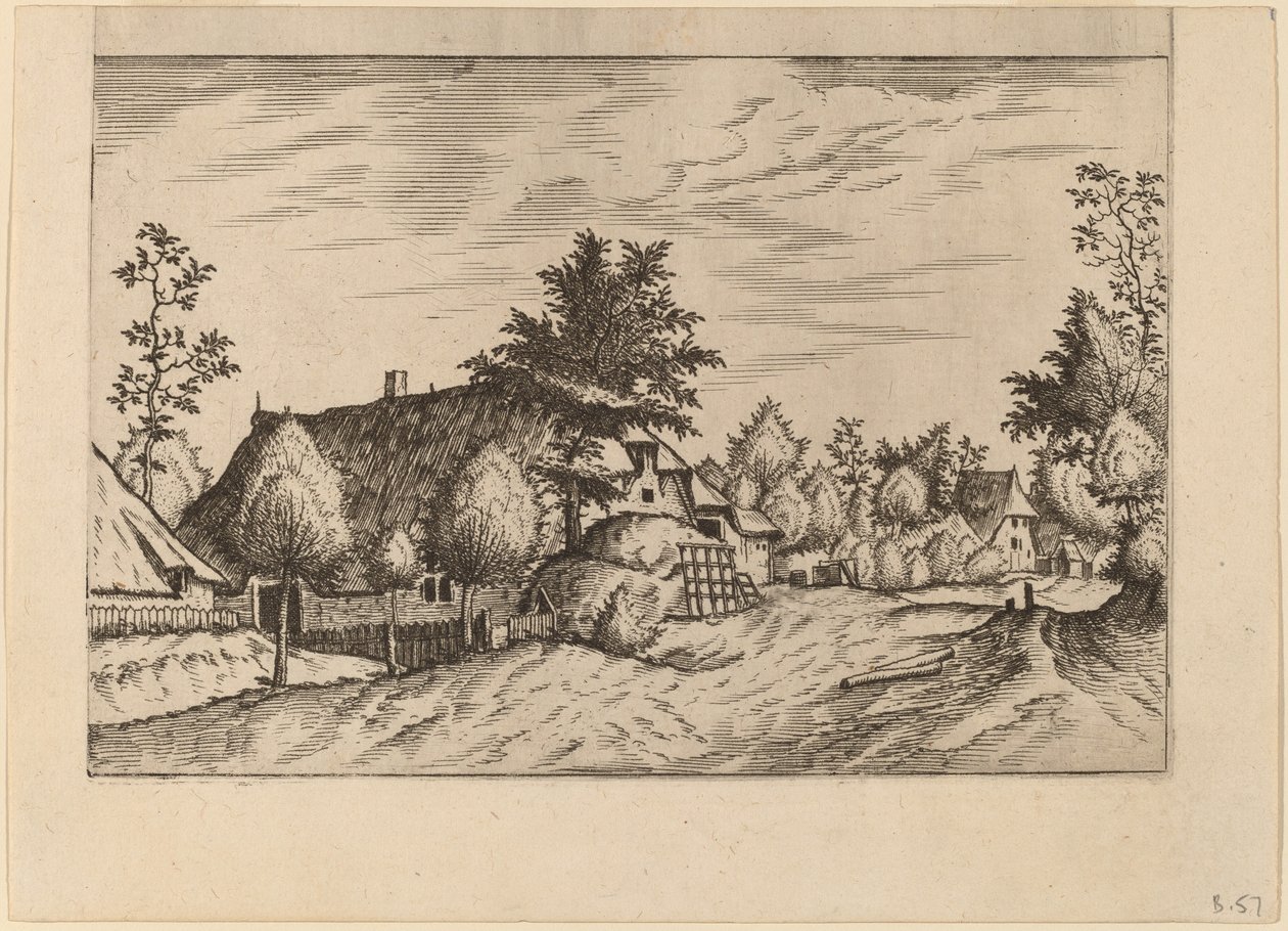 Köy Sokağı by Johannes van Doetechum, the Elder and Lucas