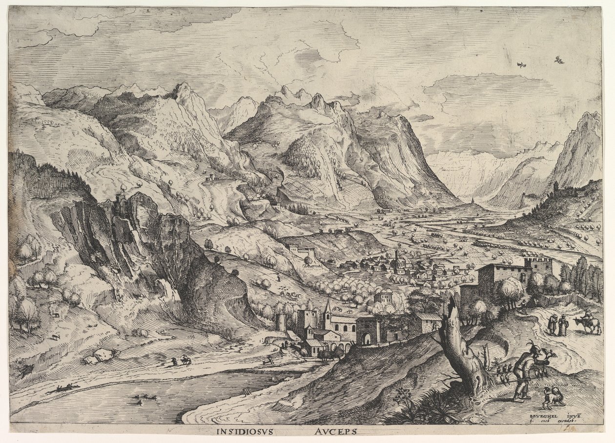 Kurnaz Kuş Yakalayıcı Insidiosus, The Large Landscapes