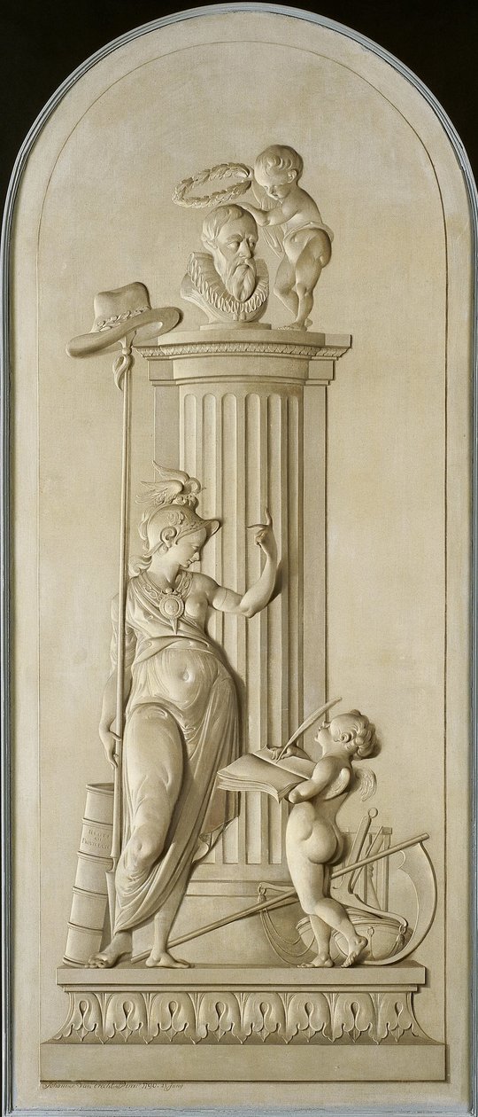 Özgürlük Alegorisi by Johannes van Dregt (signed by artist)