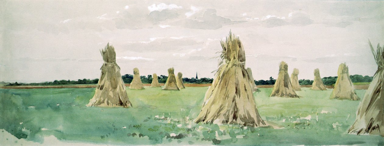 Agincourt Savaş Alanı, 25 Ekim 1415 by John Absolon