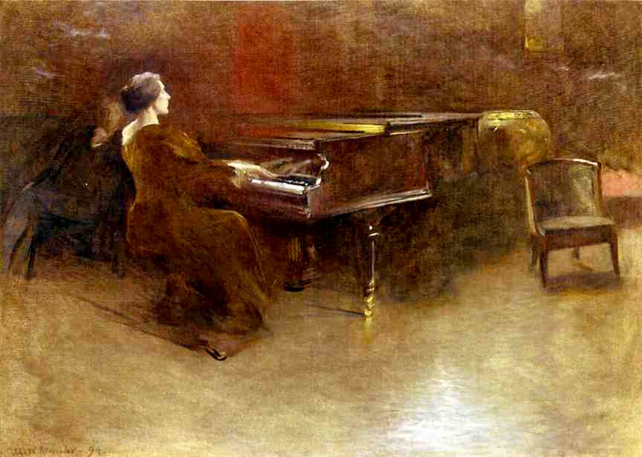 Piyanoda, 1894 by John Alexander