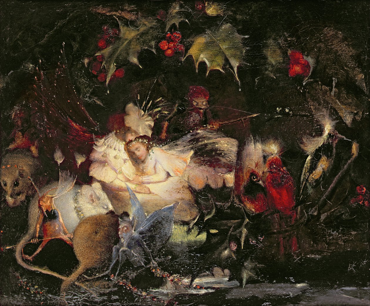 peri çardağı by John Anster Fitzgerald