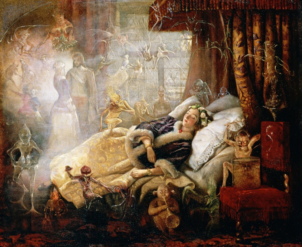 Rüyaların Yapıldığı Şeyler by John Anster Fitzgerald