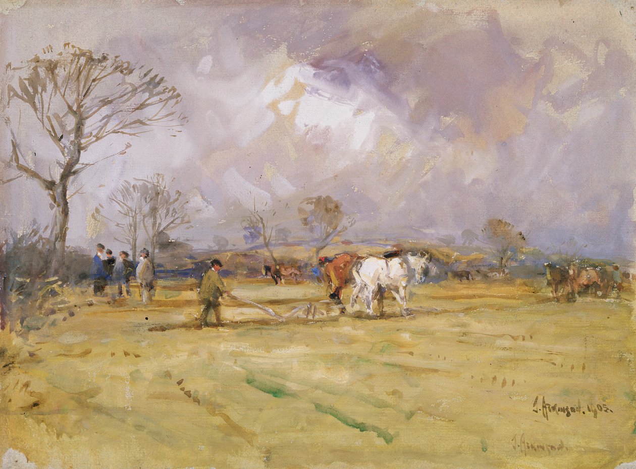 Pulluk Takımı, 1905 by John Atkinson