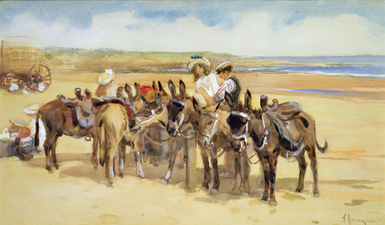 Tynemouth Kumları, 1907 by John Atkinson