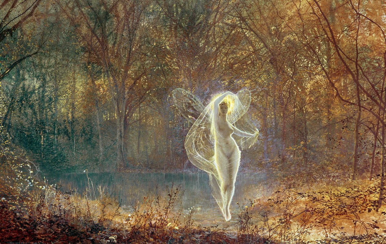 Sonbahar, 1871 by John Atkinson Grimshaw