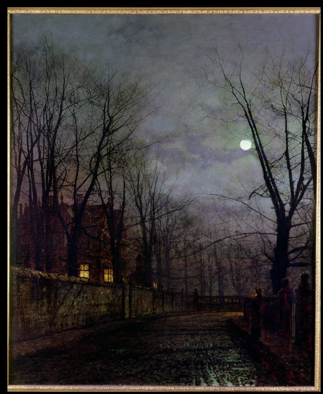 Mehtaplı Sokak Manzarası, 1882 by John Atkinson Grimshaw