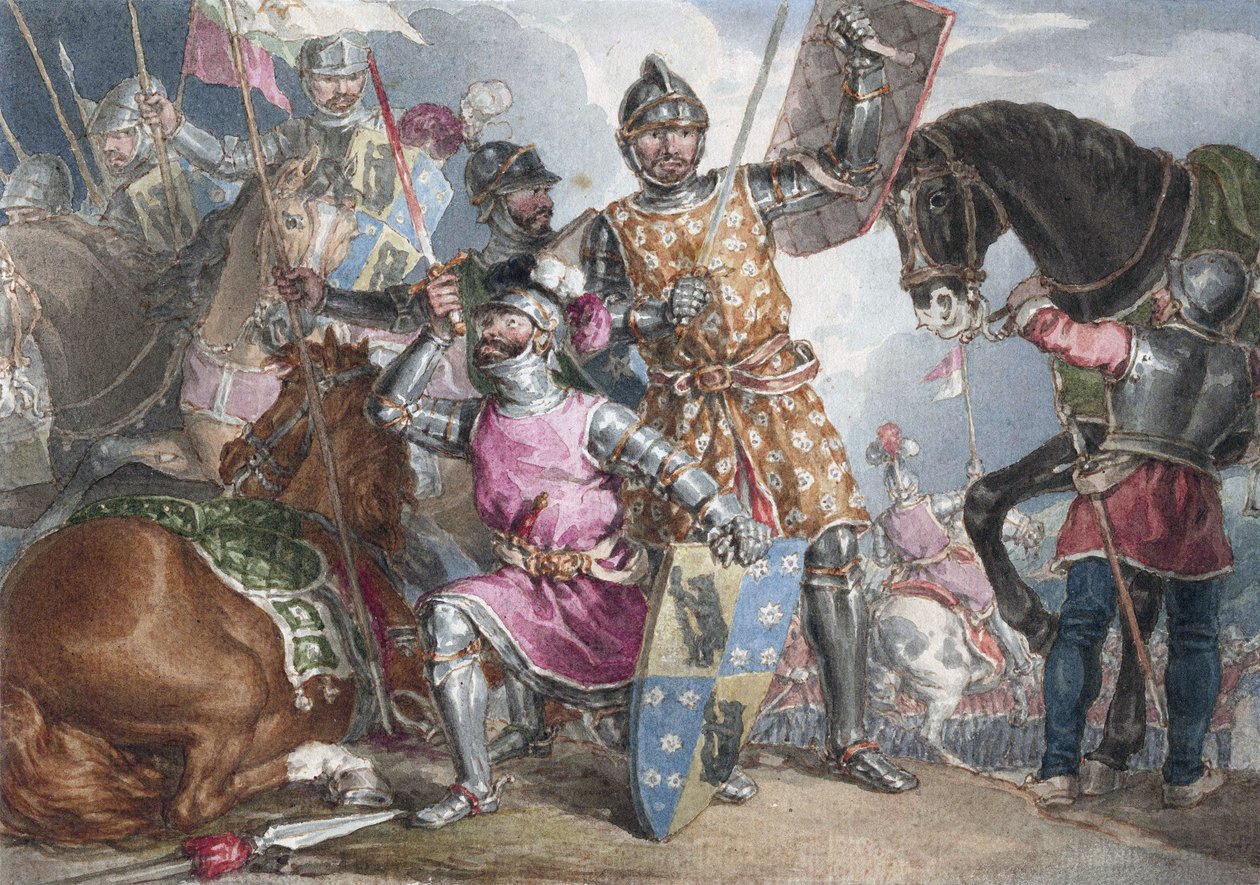 Kral Henry VI, bölüm III, perde II, sahne III, Warwick, Edward ve Richard, Towton Savaşı