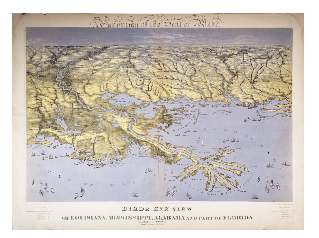 Savaş Koltuğunun Panoraması: Louisiana, Mississippi, Alabama ve Florida