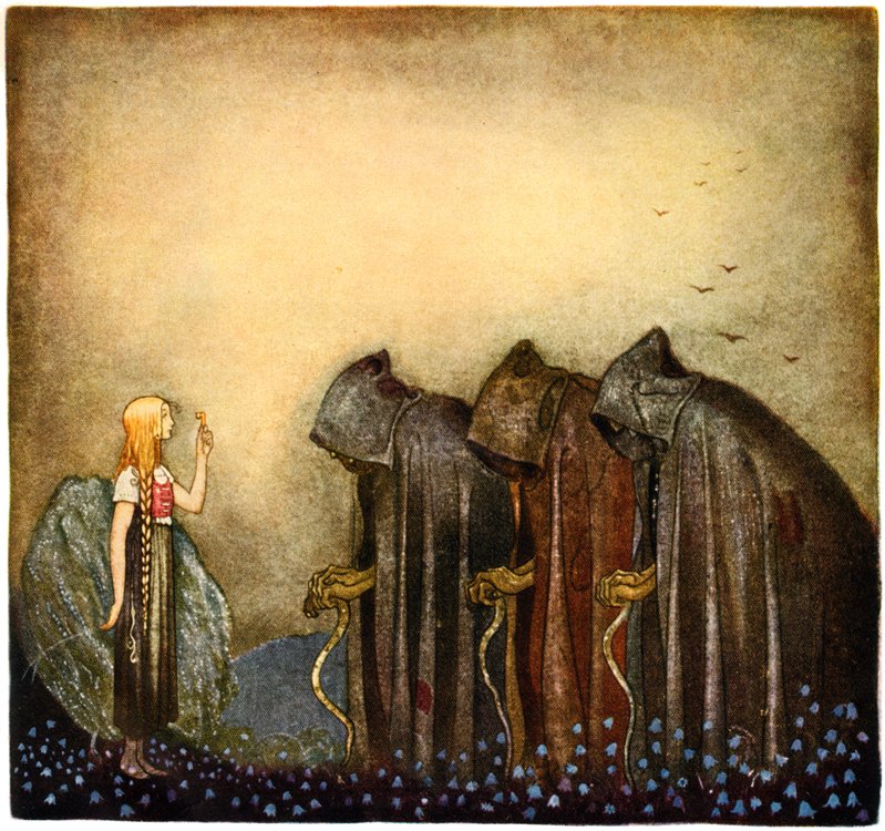 altın anahtar by John Bauer