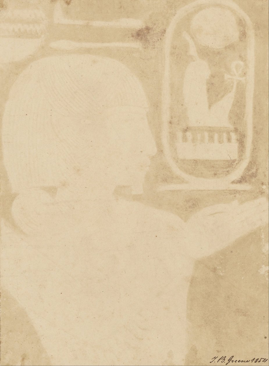 (Hiyeroglifler, Sağa Bakan Şekil) by John Beasly Greene