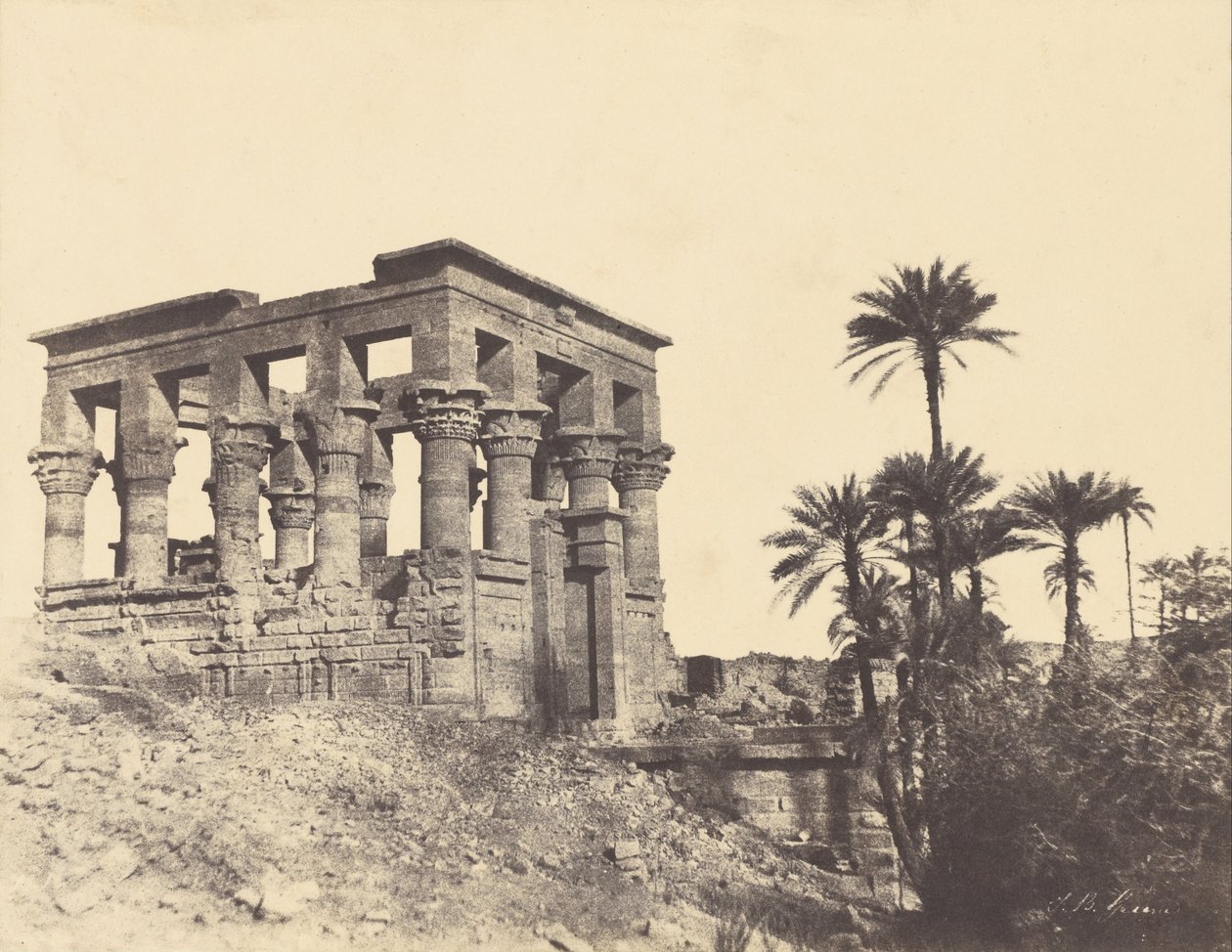 Trajan Köşkü, Philae by John Beasly Greene