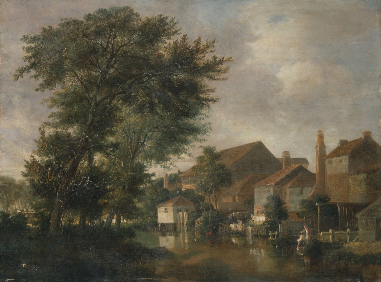 Wensum Nehri, Norwich by John Crome