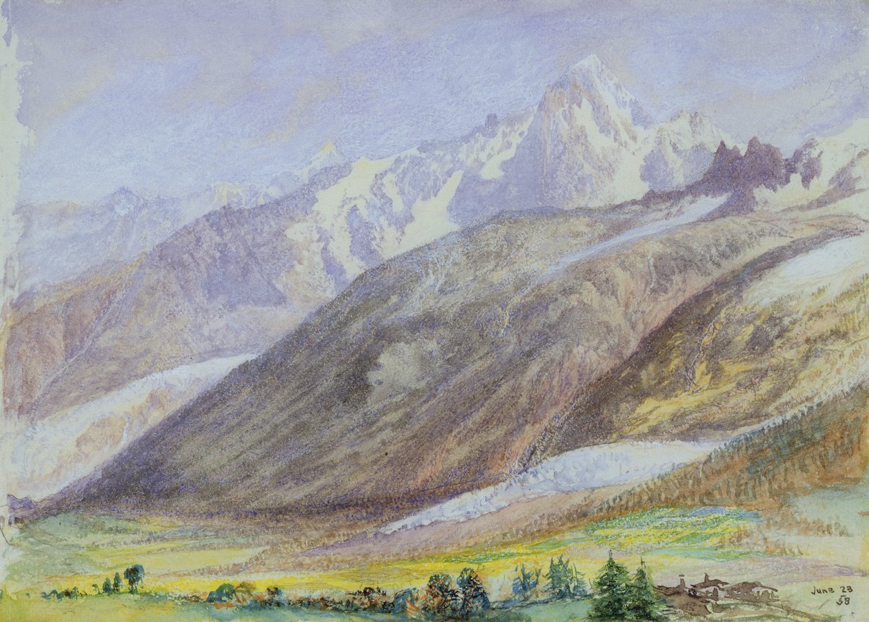Dağ Manzarası, 23 Haziran 1858 by John Brett