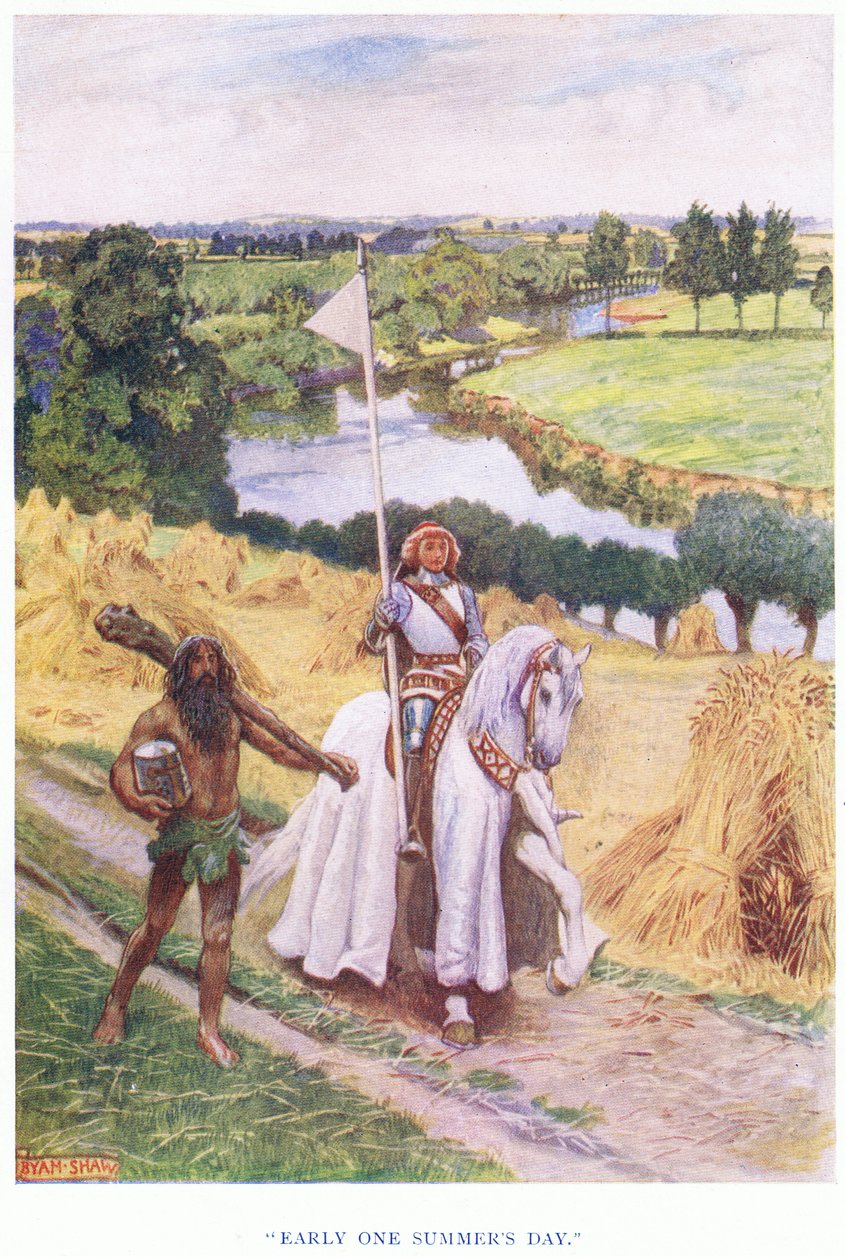 Erken bir yaz günü, 1928 by John Byam Liston Shaw