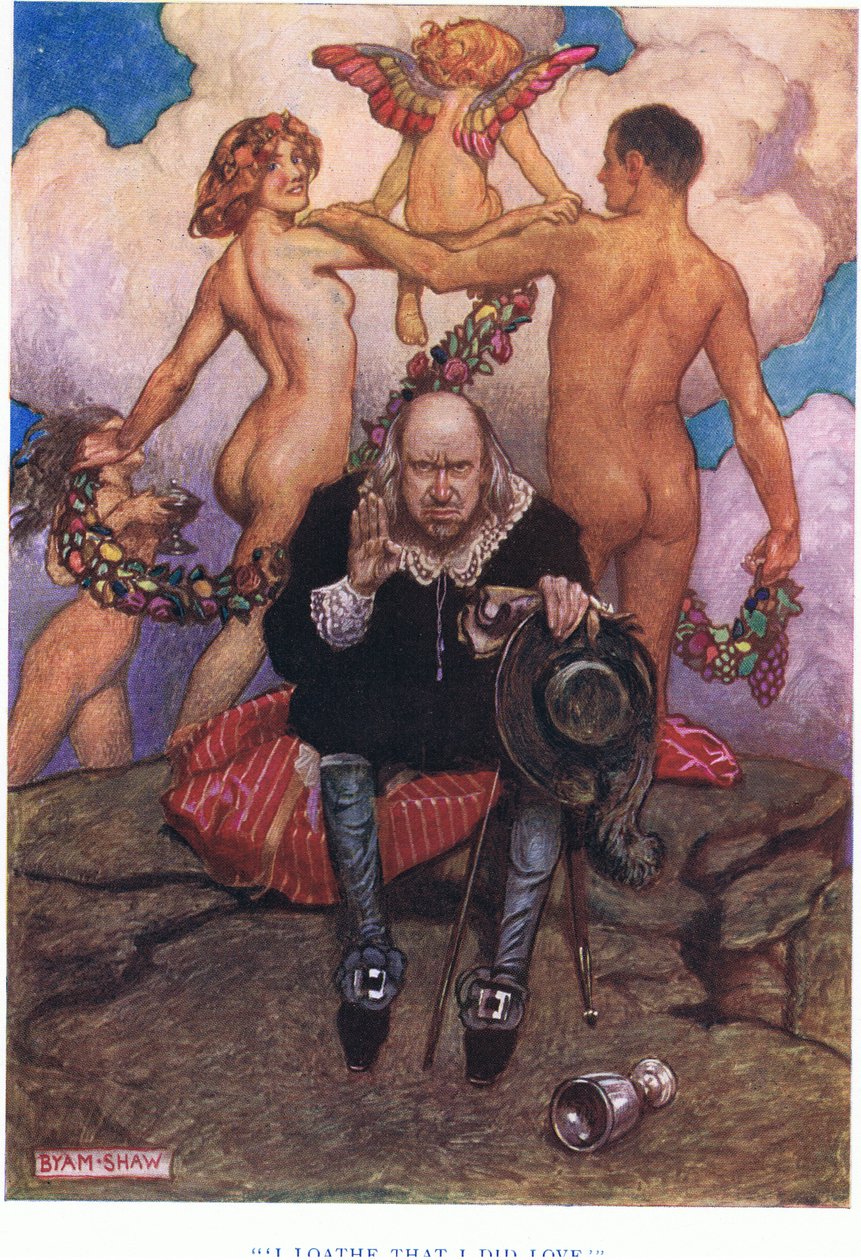 Sevdiğimden nefret ediyorum, 1928 by John Byam Liston Shaw