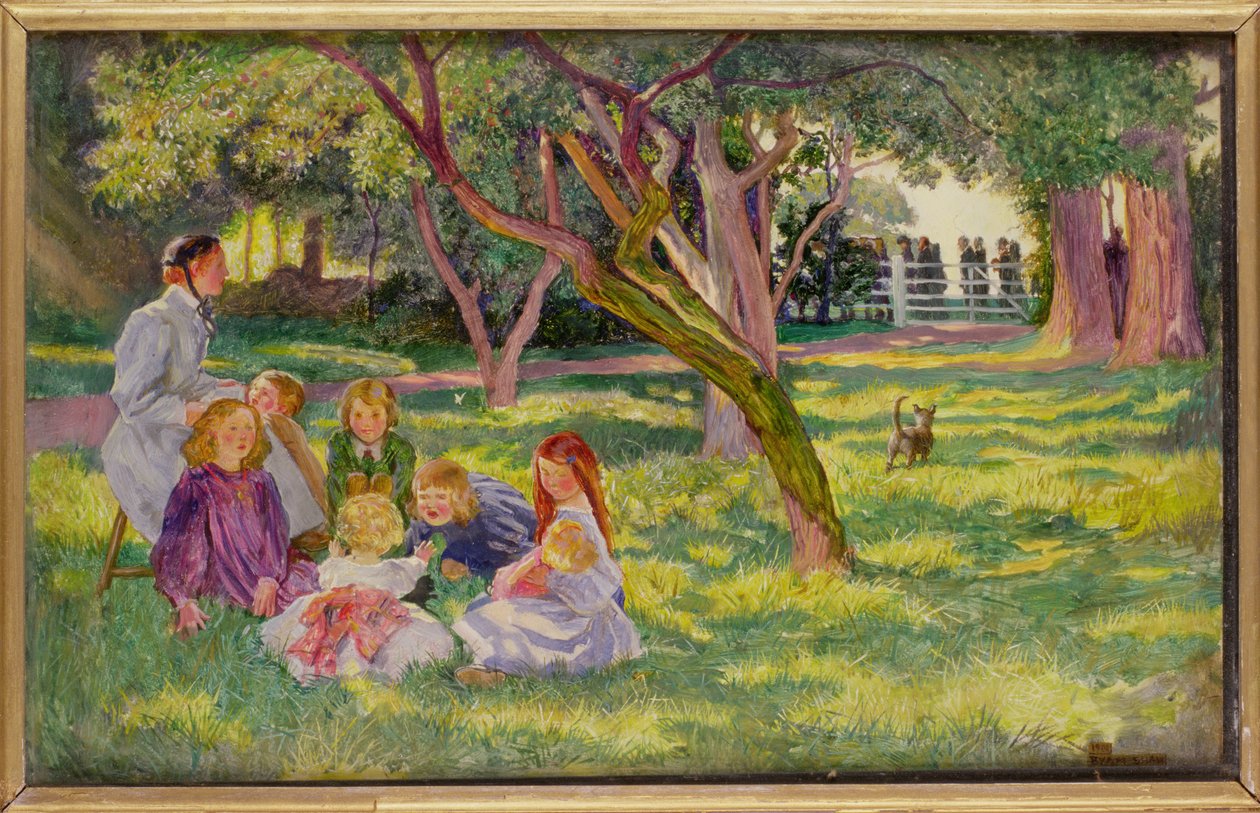 Bir Nesil geçer ve başka bir Nesil gelir: ama Dünya sonsuza kadar kalır (Vaiz 1:4), 1901 by John Byam Liston Shaw