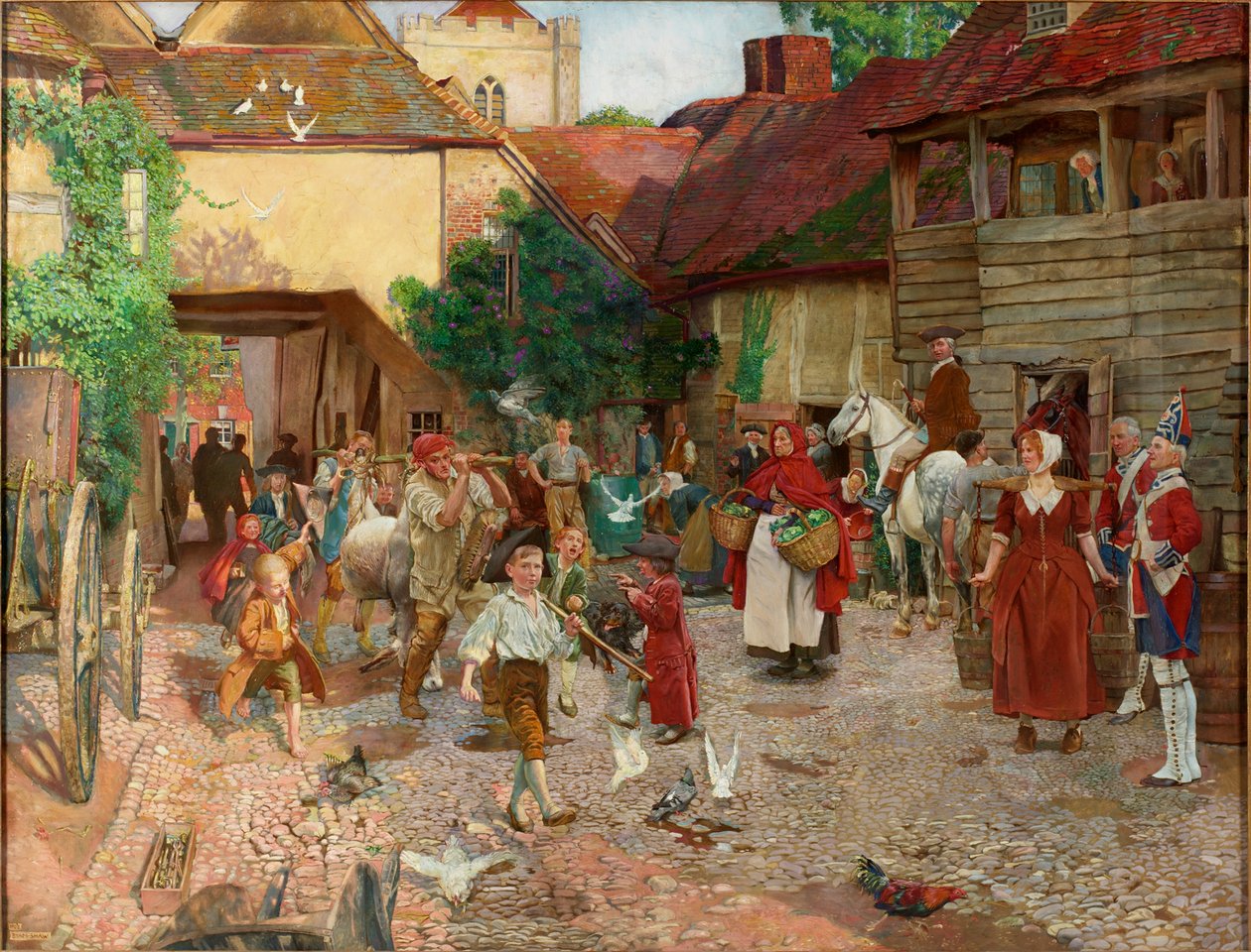 Her İnsanı Memnun Eden Aptal, 1903 by John Byam Liston Shaw