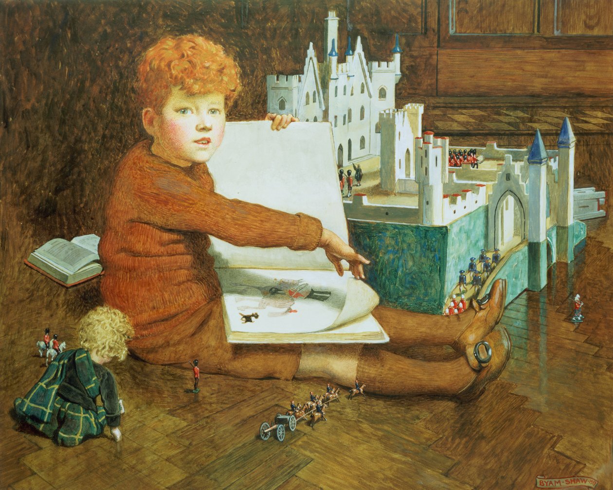 oyuncak kale by John Byam Liston Shaw