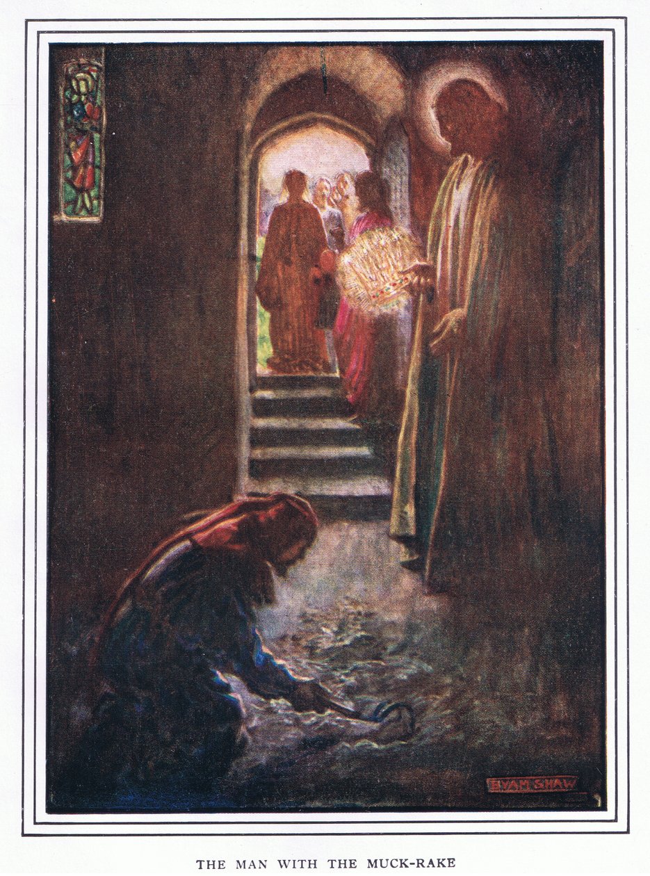 ಮಕ್ ಕುಂಟೆ ಟರ್ಕ್ ಹೊಂದಿರುವ ಮನುಷ್ಯ by John Byam Liston Shaw