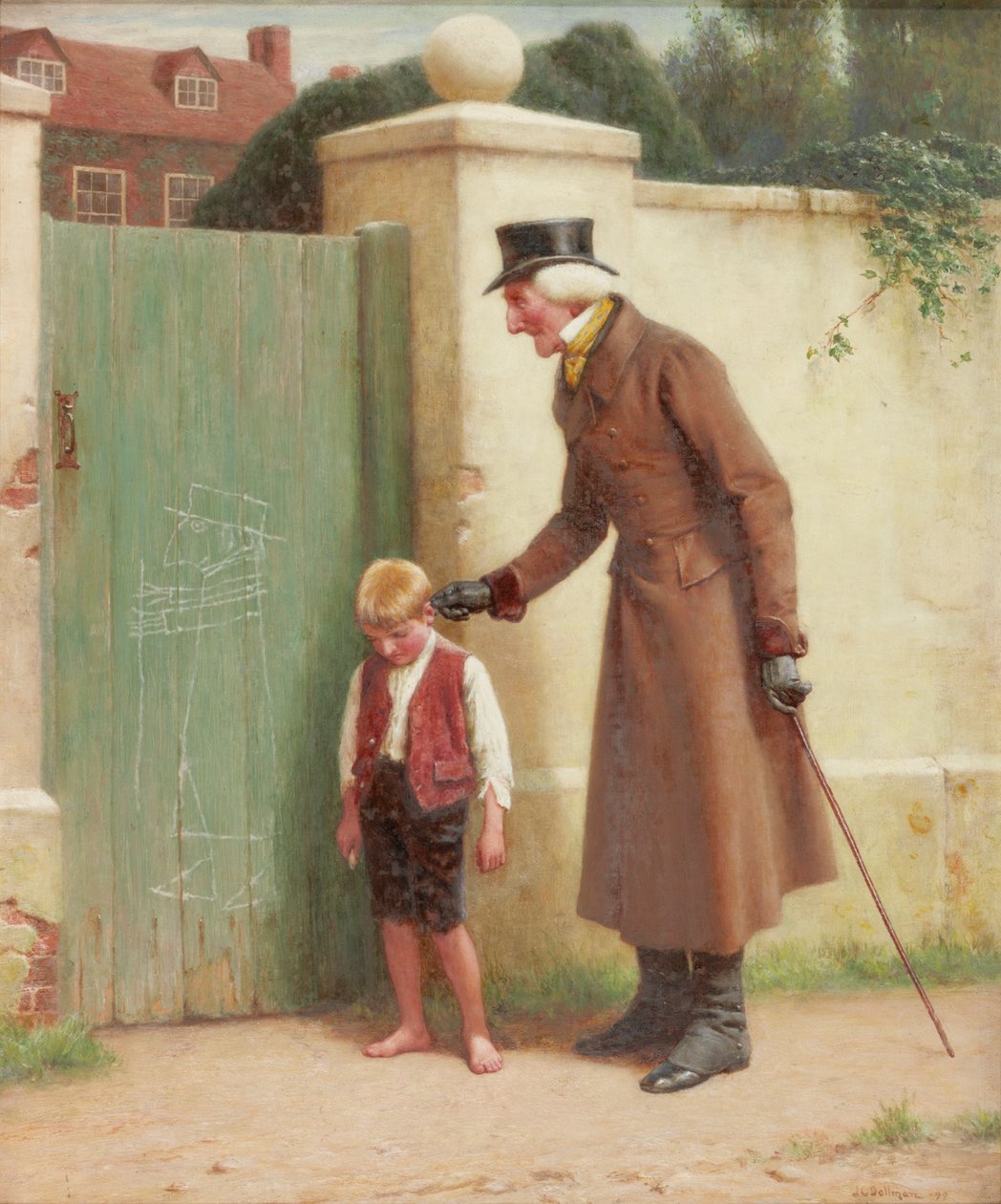Köy Sanatçısı, 1899 by John Charles Dollman