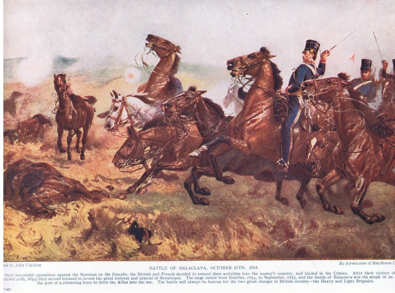 Balaclava Savaşı Ekim 1854 by John Charlton