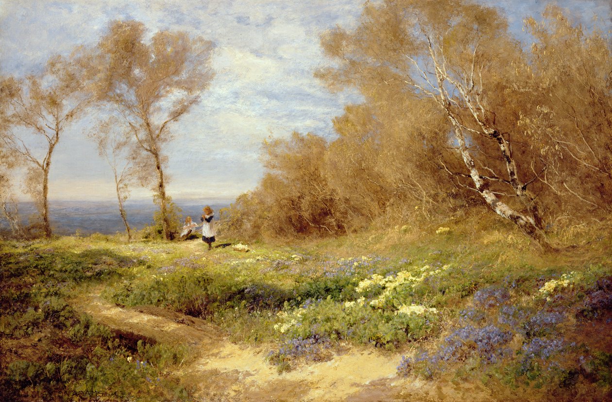 Primrose Toplayıcılar by John Clayton Adams